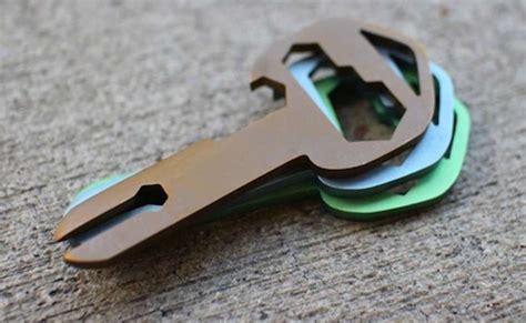 Mykee Titanium Multi Tool Key Gadget Flow