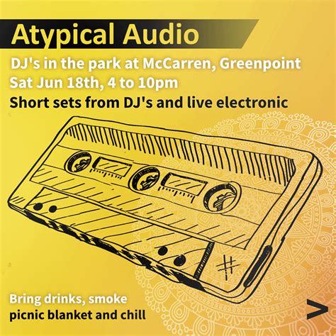 Anyone want to DJ in the park? Sat 18th, McCarren Pk near Nassau/G