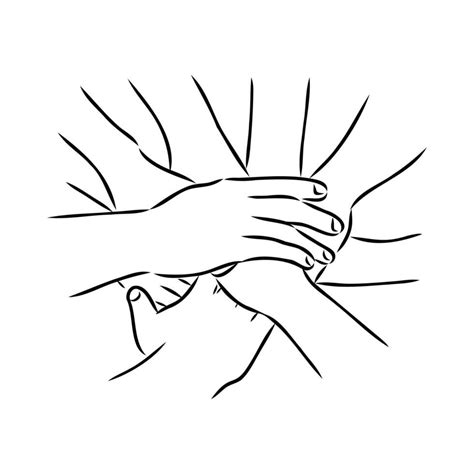 handshake vector sketch 36521673 Vector Art at Vecteezy