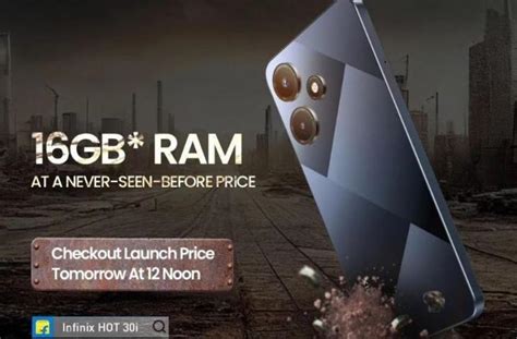 HP Murah Infinix Hot 30i Tawarkan RAM Hingga 16 GB Segini Skor AnTuTu Nya