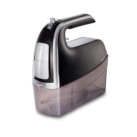 Hamilton Beach Speed Black Hand Mixer With Snap On Case The