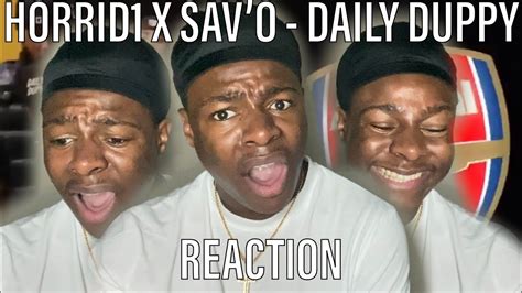 Insane 🔥 Horrid1 X Sav’o Daily Duppy Grm Daily [reaction] Youtube