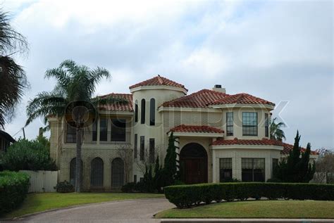 Beautiful Villa In The Southern Usa Stock Photo Colourbox