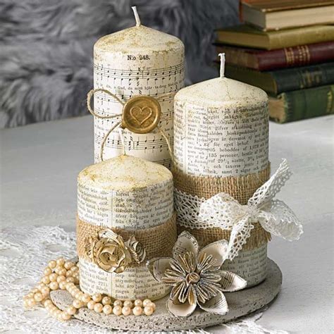 Candele Tantissime Idee Per Decorarle Con Il Riciclo E Il Fai Da Te