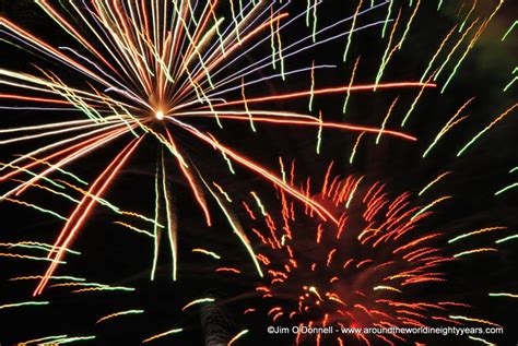 Five Shots from the July 4th, 2013 Taos Fireworks Show - Jim O'Donnell