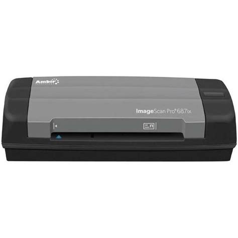 Ambir DS687IX-A3P Duplex ID Card Scanner w/ AmbirScan for Athena - Walmart.com