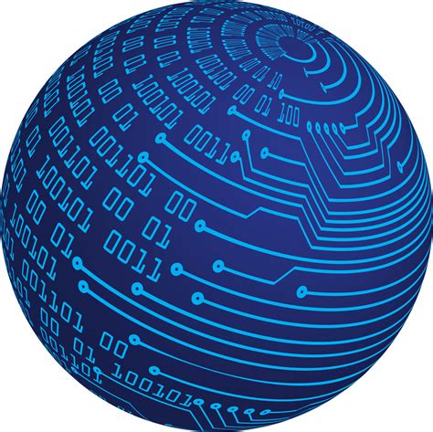 technology globe cropout  png