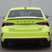 RS Look Rear Trunk Spoiler For Skoda Octavia MK4 Sedan Liftback In