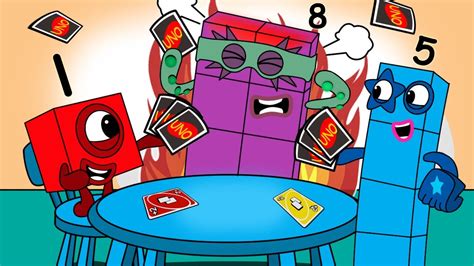 Rescue Octonaughty Numberblocks 1 5 Plays Challenge With Uno Numberblocks Fanmade Coloring