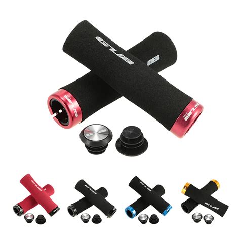 GUB 1 Pair Of Bike MTB Handlebar Locking Grips Anti Slip Cushioned Bike