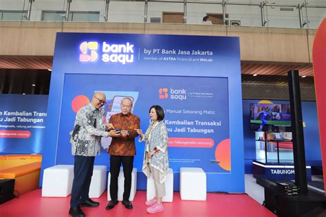 foto bank saqu hadir tingkatkan inklusi keuangan  event giias