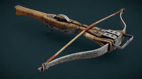 Medieval Crossbow 3d Model By Polymator Interactive Teractive [4efbc9f] Sketchfab