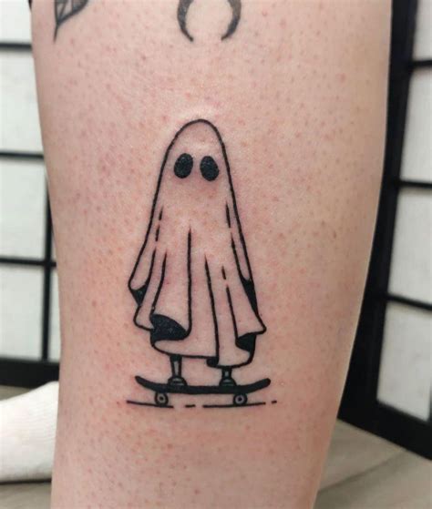 30 Pretty Ghost Tattoos To Inspire You Ghost Tattoo Classic Tattoo