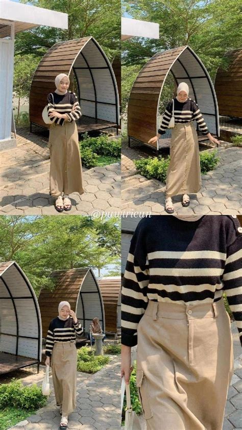 Pin Oleh Ana Dakochan Di Ootd Hijab Casual Hijab Outfit Pakaian