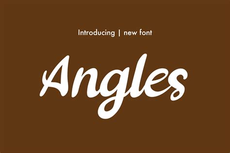 Angles Font By Twinletter · Creative Fabrica