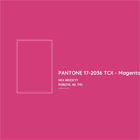 About Pantone Tcx Magenta Color Color Codes Similar Colors