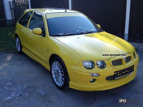 2001 MG ZR 160 1.8 VVC 160PS - Car Photo and Specs