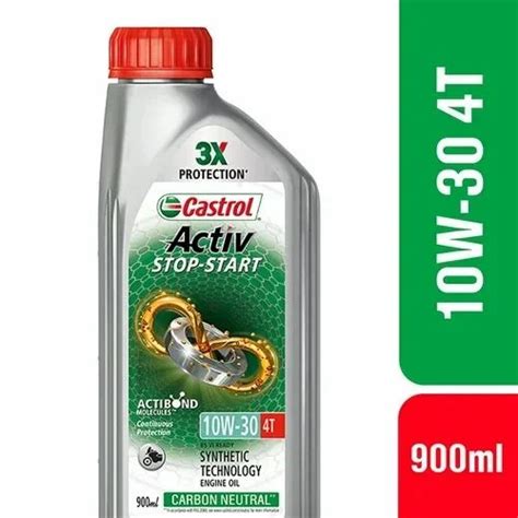 Engine Oil 20W30 Castrol Active Bike Engine Oil Unit Pack Size