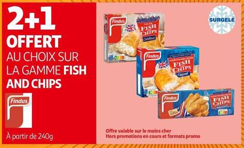 Promo La Gamme Fish And Chips Findus Chez Auchan ICatalogue Fr