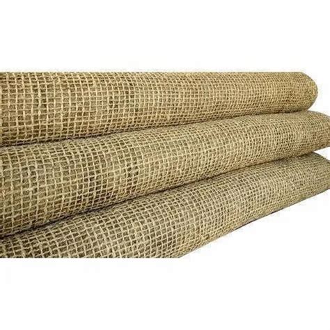 Raw Brown Jute Geotextile Fabric For Spinning At Rs Square Meter In