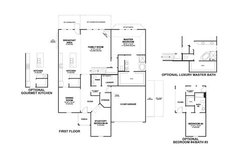 New Homes In Cypress The Medina Plan Mi Homes