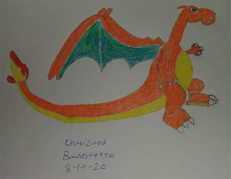 Charizard drawing by Bowser14456 on DeviantArt