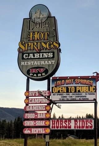 Lolo Hot Springs Resort Go Wandering