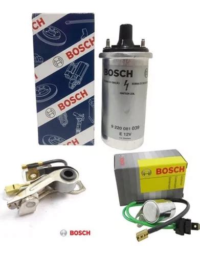 Bobina 39 Platinado 044 Condensador 465 Bosch Fusca Brasilia