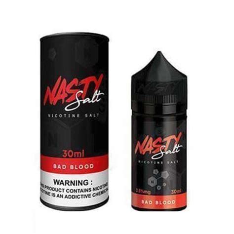 Best Nasty Bad Blood Saltnic Ml Uae S No Vape Shop