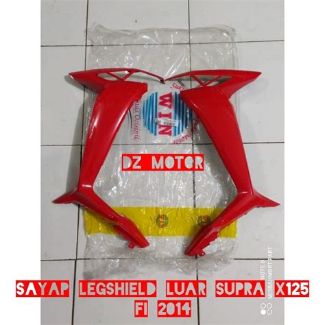 Jual Sayap Kiping Legshield Luar Honda Supra X Fi Injection