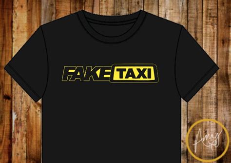 Mens Funny Gift T Shirt FAKE TAXI Present Uk Seller Adult Joke Etsy UK