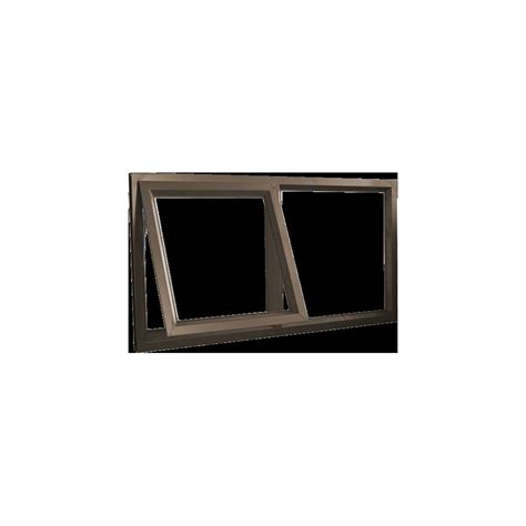 Window Frame Aluminium 28 Pt186 Bronze Clear Left Hand ROBMEG