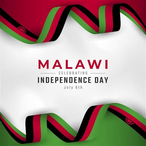 Premium Vector Happy Malawi Independence Day July Th Celebration