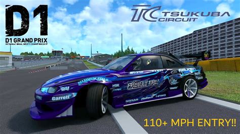 2023 D1GP Tsukuba Qualifying Lap In Fordybahh S14 Kouki Assetto Corsa