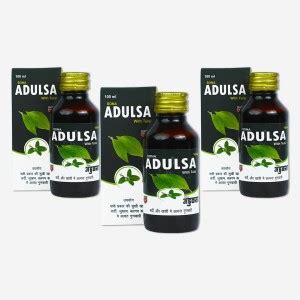 Sona Health Care Adulsa Cough Syrup Ml With Tulsi Haldi For Wet