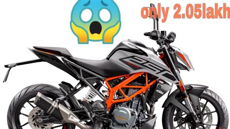 Ktm Duke 250 Bs62020 Overview Price And Specification Youtube