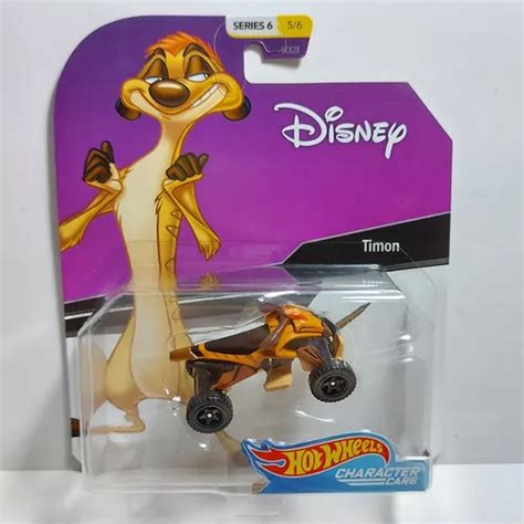 Timon Timão Hot Wheels Character Cars Disney 2020 Ggx73 Parcelamento sem juros