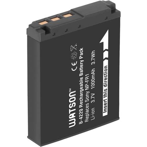 Watson NP FR1 Lithium Ion Battery Pack 3 7V 1000mAh B 4220