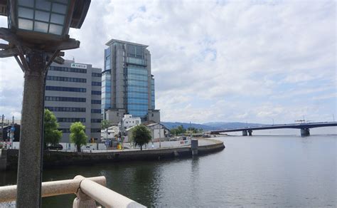 【松江】島根一の高さ！宍道湖を望む山陰合同銀行本店の展望フロア｜島根ひとり旅ガイド