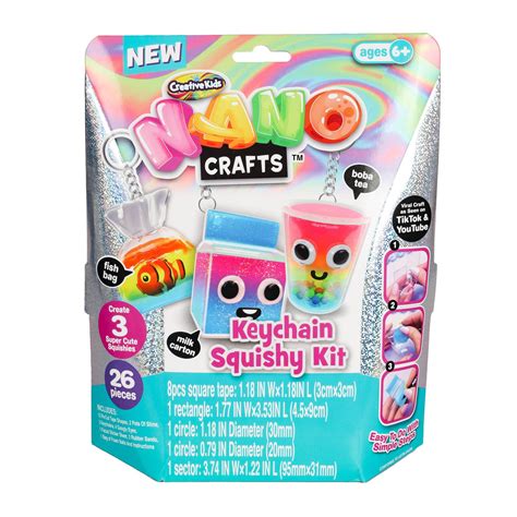 Nano Crafts Keychain Squishy Kit Hobbycraft