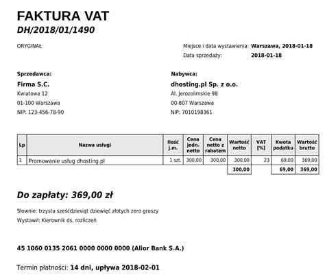 Jak Wype Ni Faktur Do Wyp Aty Rodk W Z Programu Partnerskiego