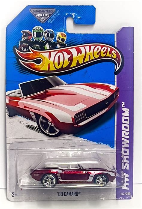 Hot Wheels 69 Camaro Super Treasure Hunt HW Showroom Values MAVIN