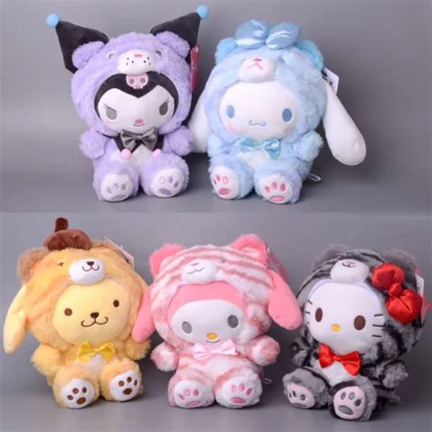 Sanrio Kuromi Cinnamoroll Babycinnamoroll Plush Doll Toy Kawaii Anime