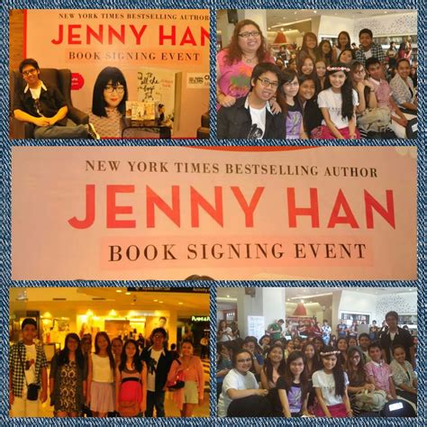 Machinations of my Muddled Mind: Resonant Recaps: Jenny Han Book Signing