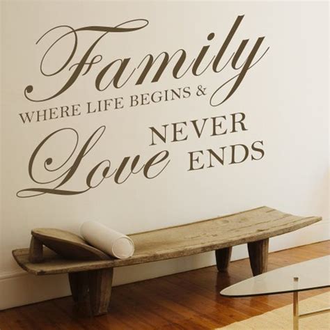 Family Where Life Begins and Love Never Ends
