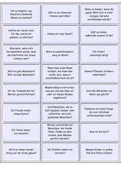 Philosophische Fragekärtchen 4teachers de