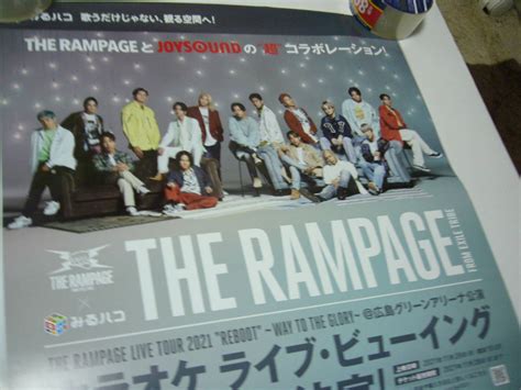 Yahooオークション 貴重 B2大 ポスター The Rampage From Exile Tribe