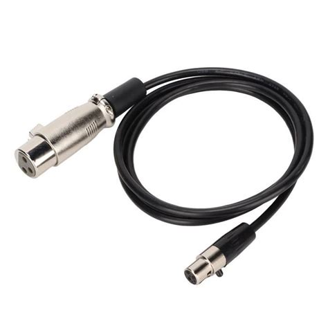 Fra C Ble Xlr Xlr Femelle Vers Mini Xlr Femelle Ft C Ble De