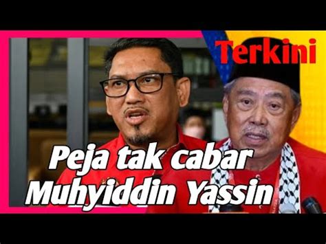 Peja Tak Cabar Muhyiddin Masih Berteka Teki Kerusi Timbalan Presiden