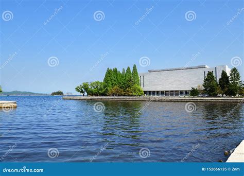 North Korea. Wonsan stock image. Image of promenade - 152666135